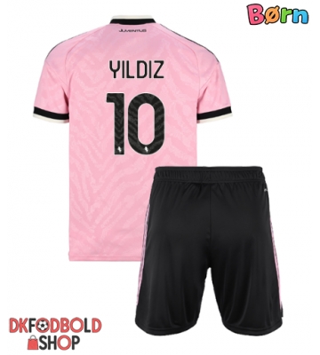 Juventus Kenan Yildiz #10 Udebanesæt Børn 2026-27 Kort ærmer (+ korte bukser)